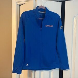 Blue Kansas Jayhawks full zip jacket